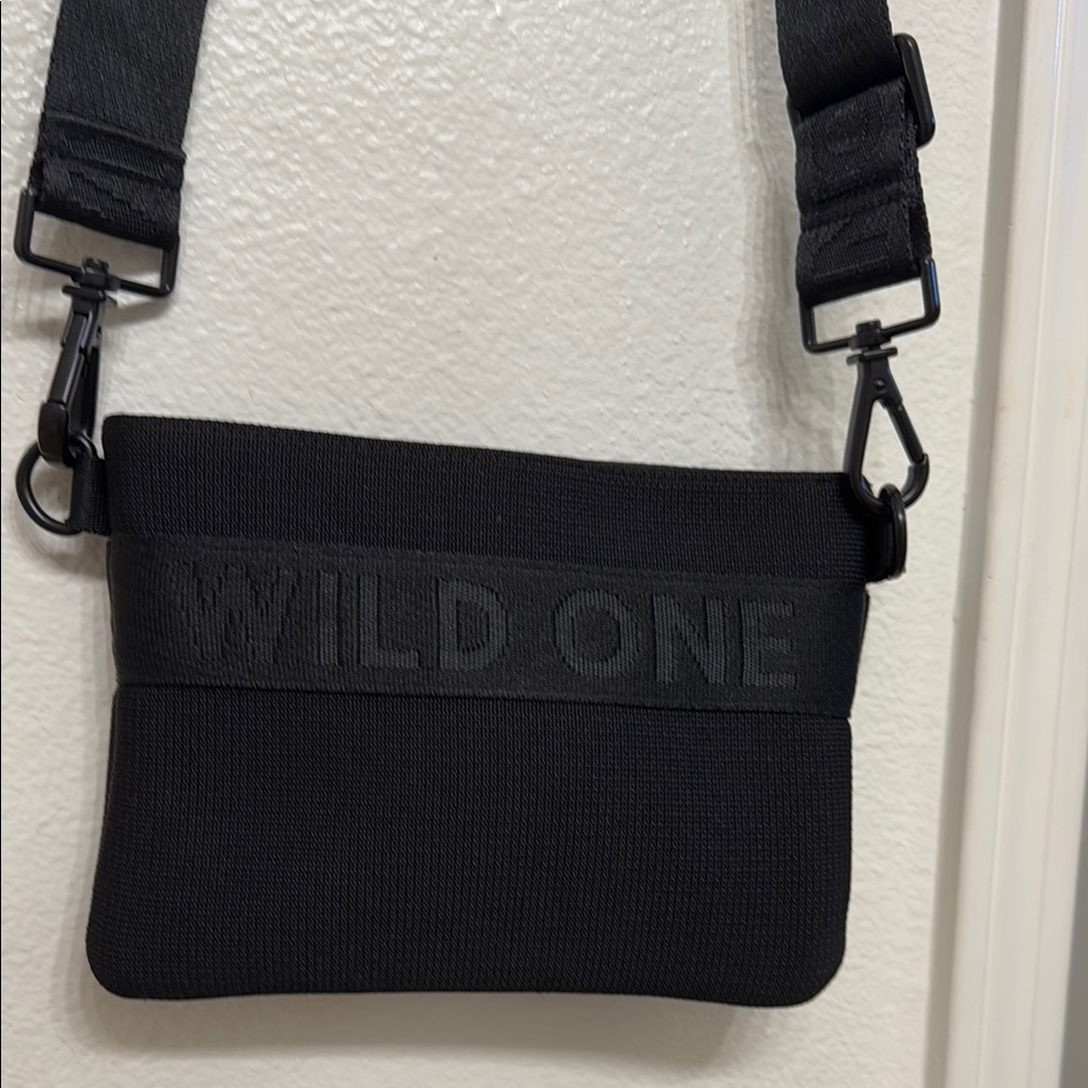 Wild one cotton dog treat pouch
